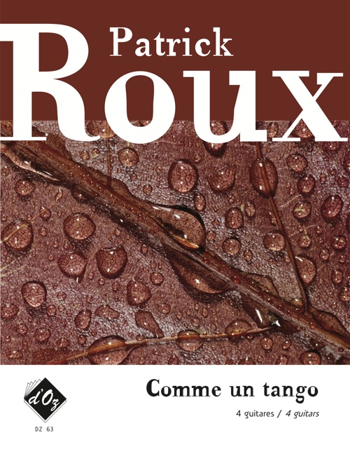 Comme un tango (score seulement)